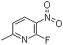 2-Fluoro-6-methyl-3-nitropyridine molecular structure (CAS 19346-45-3)