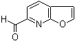 呋喃并[2,3-b]吡啶-6-甲醛分子结构 (CAS 193750-90-2)