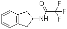 N-(2,3-Dihydro-1H-inden-2-yl)-2,2,2-trifluoroacetamide molecular structure (CAS 193756-44-4)