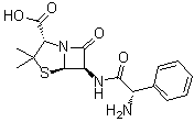 L-Ampicillin molecular structure (CAS 19379-33-0)