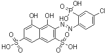 偶氮氯膦 I分子结构 (CAS 1938-82-5)