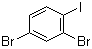 2,4-Dibromo-1-iodobenzene molecular structure (CAS 19393-94-3)