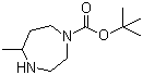 tert-Butyl 5-methyl-1,4-diazepane-1-carboxylate molecular structure (CAS 194032-42-3)