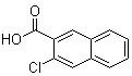 3-Chloro-2-naphthalenecarboxylic acid molecular structure (CAS 19411-56-4)