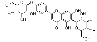 结构式 CAS# 19416-87-6, 异肥皂草苷