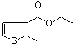 Ethyl 2-methyl-3-thienylcarboxylate molecular structure (CAS 19432-66-7)