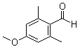 2,6-二甲基-4-甲氧基苯甲醛分子结构 (CAS 19447-00-8)