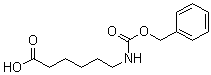 6-(苄氧羰基氨基)己酸分子结构 (CAS 1947-00-8)