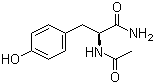 structure of CAS# 1948-71-6, N-Acetyl-L-tyrosinamide;NAYA; N-Acetyl-L-tyrosine amide; N-Acetyl-4-hydroxy-L-phenylalaninamide; (S)-alpha-(Acetylamino)-4-hydroxybenzenepropanamide
