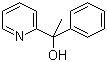 alpha-甲基-alpha-苯基吡啶-2-甲醇分子结构 (CAS 19490-92-7)
