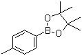 结构式 CAS# 195062-57-8, 4-甲基苯硼酸频那醇酯