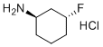trans-3-Fluorocyclohexanamine HCl molecular structure (CAS 1951441-43-2)