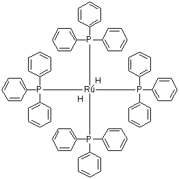 Tetrakis(triphenylphosphine)ruthenium dihydride molecular structure (CAS 19529-00-1)