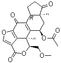 Wortmannin molecular structure (CAS 19545-26-7)