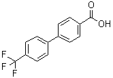 4'-Trifluoromethylbiphenyl-4-carboxylic acid molecular structure (CAS 195457-71-7)