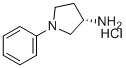 (S)-1-Phenylpyrrolidin-3-amine hydrochloride molecular structure (CAS 1955474-17-5)