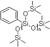 alpha-(Trimethylsilyl)-omega-[(trimethylsilyl)oxy]-poly[oxy(3,3,3-trimethyl-1-phenyldisiloxanylidene)] molecular structure (CAS 195868-36-1)