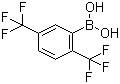2,5-Bis(trifluoromethyl)benzeneboronic acid molecular structure (CAS 196083-18-8)