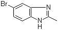 5-Bromo-2-methyl-1H-benzo[d]imidazole molecular structure (CAS 1964-77-8)