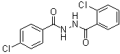 2-Chlorobenzoic acid 2-(4-chlorobenzoyl)hydrazide molecular structure (CAS 196791-54-5)