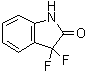 3,3-Difluoro-1,3-dihydro-2H-indol-2-one molecular structure (CAS 197067-27-9)