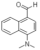 4-二甲基氨基-1-萘甲醛分子结构 (CAS 1971-81-9)