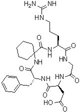RonaCare Cyclopeptide 5 molecular structure (CAS 197172-76-2)