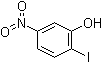 2-碘-5-硝基苯酚分子结构 (CAS 197243-46-2)