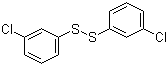 结构式 CAS# 19742-92-8, 3,3'-二氯二苯二硫醚