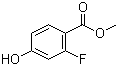 结构式 CAS# 197507-22-5, 2-氟-4-羟基苯甲酸甲酯