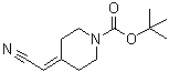 4-Cyanomethylenepiperidine-1-carboxylic acid tert-butyl ester molecular structure (CAS 197569-11-2)