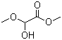 2-羟基-2-甲氧基乙酸甲酯分子结构 (CAS 19757-97-2)