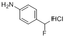 structure of CAS# 1980063-54-4, 4-(Difluoromethyl)aniline hydrochloride