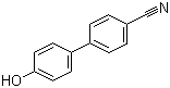 结构式 CAS# 19812-93-2, 氰基联苯酚; 4'-氰基-4-羟基联苯