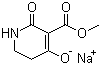 1,2,5,6-Tetrahydro-4-hydroxy-2-oxo-3-pyridinecarboxylic acid methyl ester sodium salt molecular structure (CAS 198213-15-9)
