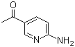 structure of CAS# 19828-20-7, 2-Amino-5-acetylpyridine;1-(6-Amino-3-pyridinyl)-1-ethanone; 1-(6-Aminopyridin-3-yl)ethanone; 3-Acetyl-6-aminopyridine