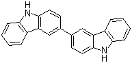structure of CAS# 1984-49-2, 3,3'-Bicarbazole;3,3'-Bi-9H-carbazole; 9H,9H-[3,3]Bicarbazolyl