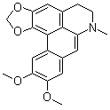 6,7-Dihydro-10,11-dimethoxy-7-methyl-5H-benzo[g]-1,3-benzodioxolo[6,5,4-de]quinoline molecular structure (CAS 19843-03-9)