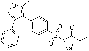 帕瑞考昔钠分子结构 (CAS 198470-85-8)