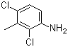 2,4-Dichloro-3-methylaniline molecular structure (CAS 19853-79-3)
