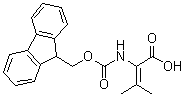 2-[[(9H-Fluoren-9-ylmethoxy)carbonyl]amino]-3-methyl-2-butenoic acid molecular structure (CAS 198546-38-2)