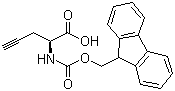 Fmoc-L-propargylglycine molecular structure (CAS 198561-07-8)