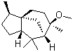 structure of CAS# 19870-74-7, Methyl cedryl ether;8-Methoxy cedrane; Cedrol methyl ether