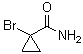 structure of CAS# 198758-97-3, 1-Bromocyclopropanecarboxamide