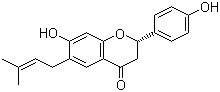 Bavachin molecular structure (CAS 19879-32-4)
