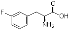 3-Fluoro-L-phenylalanine molecular structure (CAS 19883-77-3)