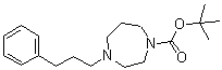 Hexahydro-4-(3-phenylpropyl)-1H-1,4-diazepine-1-carboxylic acid 1,1-dimethylethyl ester molecular structure (CAS 198895-74-8)