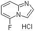 5-Fluoroimidazo[1,2-a]pyridine hydrochloride molecular structure (CAS 198896-14-9)