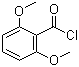 2,6-二甲氧基苯甲酰氯分子结构 (CAS 1989-53-3)