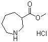 Hexahydro-1H-azepine-3-carboxylic acid methyl ester hydrochloride molecular structure (CAS 198959-48-7)